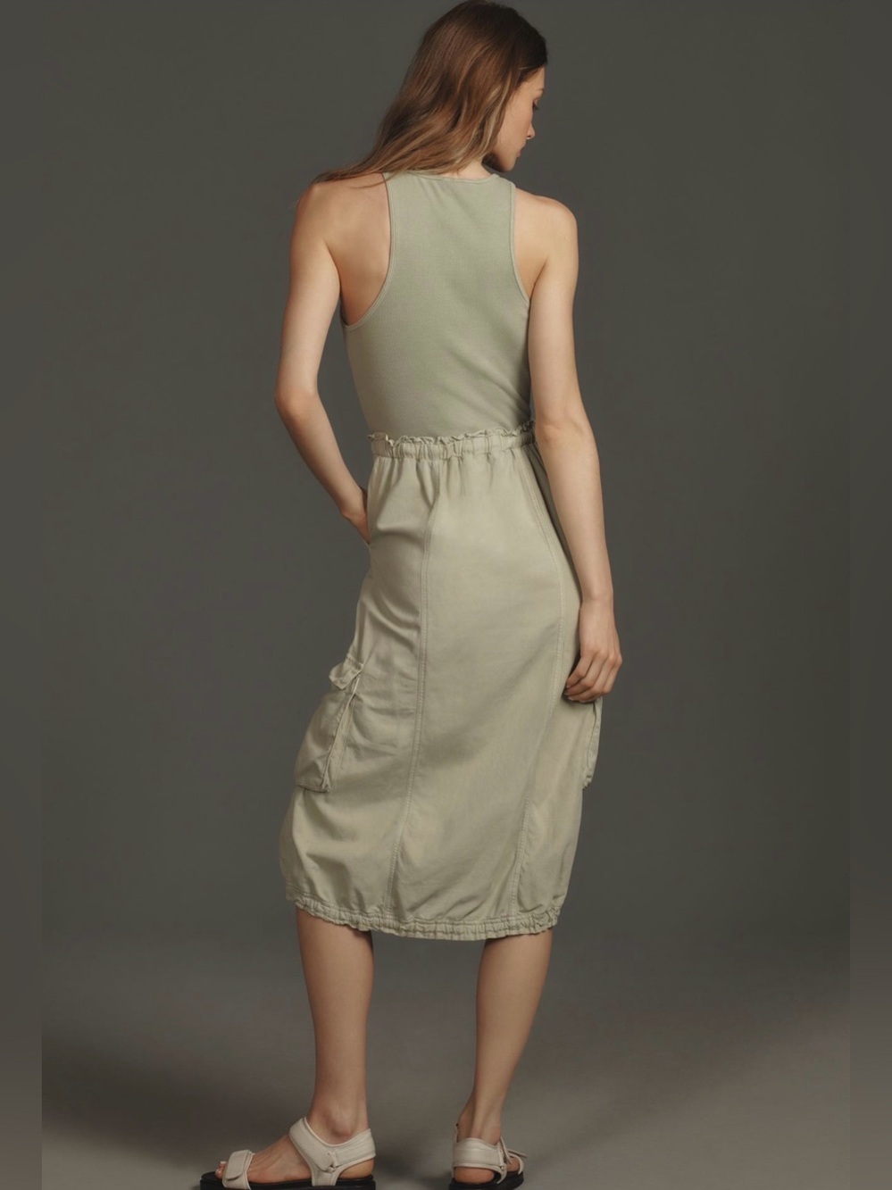 NWT Anthropologie Be Bold Racerback Twofer Dress - Picture 4 of 11